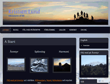 Tablet Screenshot of lundsadventure.com
